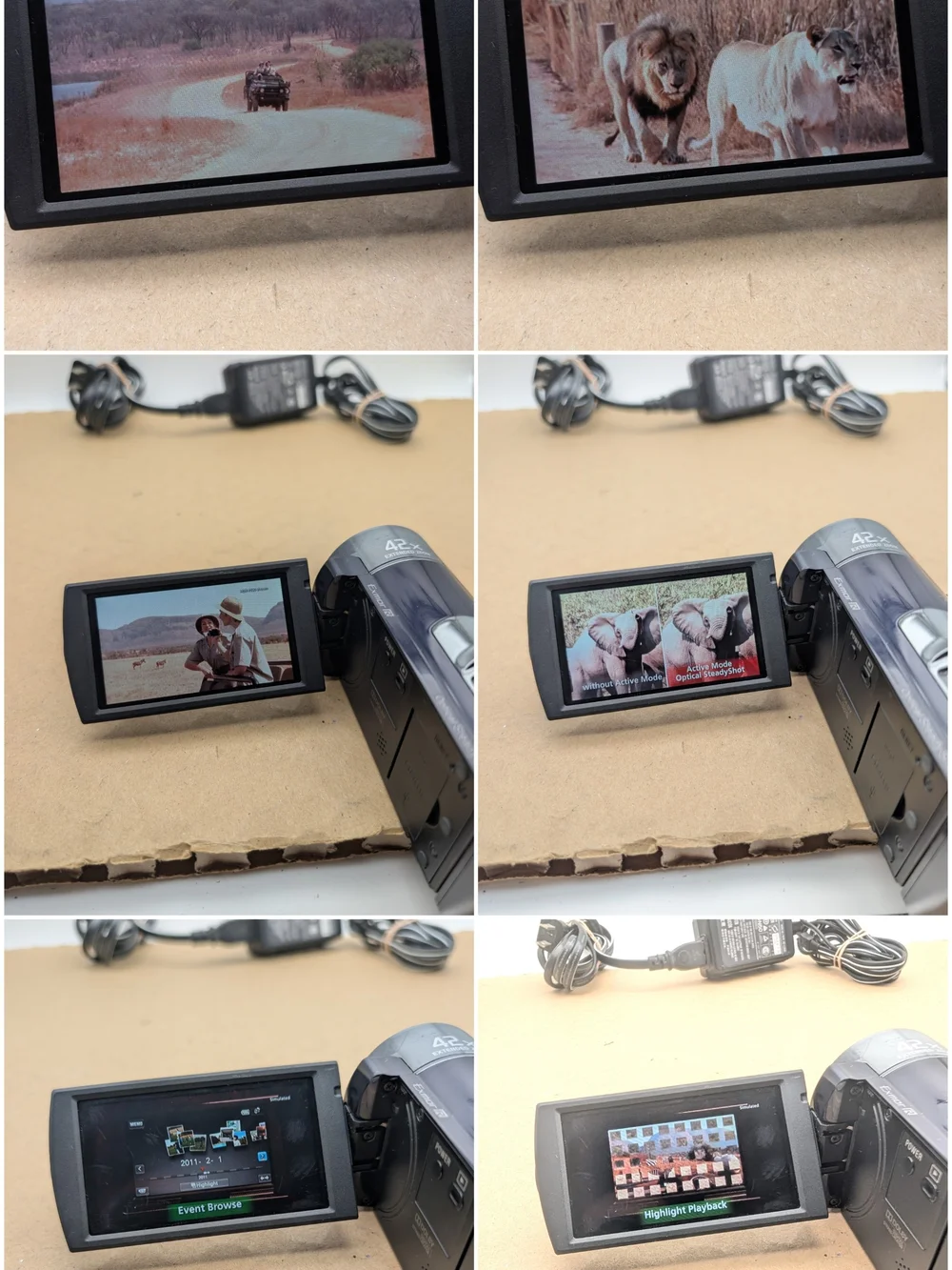 Sony Handycam HDR-CX160 Camcorder 42x Zoom Video Camera Original Battery/Charger